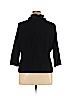 Lauren by Ralph Lauren 100% Cotton Black Cardigan Size 1X - photo 2