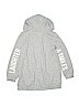Cat & Jack Graphic Gray Pullover Hoodie Size 10 - 12 - photo 2