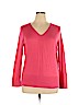 Talbots Pink Pullover Sweater Size 1X - photo 1