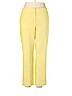 Ann Taylor LOFT Yellow Casual Pants Size 14 - photo 1