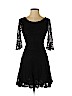Lush Black Casual Dress Size S - photo 1