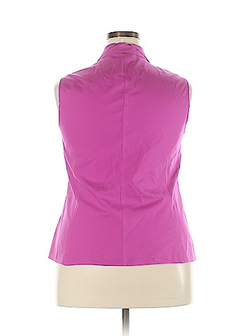 Jones New York Collection Sleeveless Button-Down Shirt (view 2)