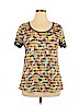 Lularoe Yellow Short Sleeve T-Shirt Size XL - photo 1