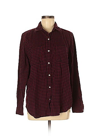 Mossimo Supply Co. Long Sleeve Button-Down Shirt (view 1)
