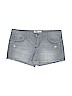 L.e.i. Blue Denim Shorts Size 17 - photo 1