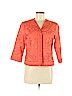 Coldwater Creek 100% Cotton Orange Jacket Size 8 (petite) - photo 1