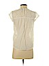 Joie 100% Nylon Ivory Short Sleeve Blouse Size XXS - photo 2