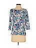 Talbots Outlet Blue 3/4 Sleeve T-Shirt Size P (petite) - photo 1