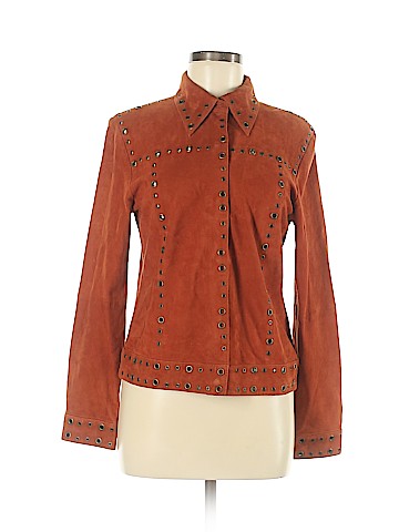 Tres Jolie Leather Jacket (view 1)