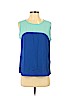 Forever 21 100% Polyester Blue Sleeveless Blouse Size S - photo 1