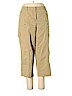 Jones New York Signature 100% Cotton Tan Cargo Pants Size 16 - photo 1