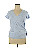 A New Day 100% Cotton Blue Short Sleeve T-Shirt Size XL - photo 1