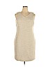 Talbots Ivory Casual Dress Size 16 (petite) - photo 1