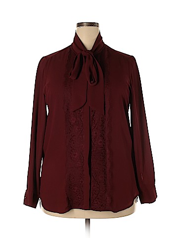 Mossimo Long Sleeve Blouse (view 1)