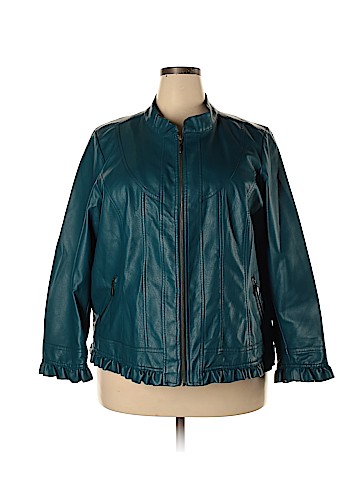 Cj Banks Faux Leather Jacket (view 1)