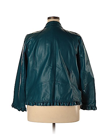 Cj Banks Faux Leather Jacket (view 2)
