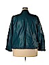 Cj Banks Teal Faux Leather Jacket Size 2X - photo 2