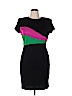 Danny & Nicole Black Casual Dress Size 14 (petite) - photo 1