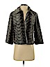 New Directions 100% Polyester Gray Faux Fur Jacket Size S (petite) - photo 1