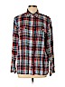 Madewell Red Long Sleeve Button-Down Shirt Size L - photo 1