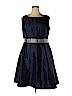 Nine West 100% Polyester Blue Cocktail Dress Size 18 - photo 1