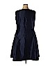 Nine West 100% Polyester Blue Cocktail Dress Size 18 - photo 2