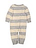 Baby Gap 100% Cotton Stripes Gray Long Sleeve Outfit Size 12-18 mo - photo 2