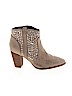 Jennifer Lopez Tan Ankle Boots Size 8 - photo 1
