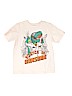 The Children's Place 100% Cotton White Short Sleeve T-Shirt Size 10 - photo 1