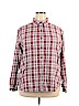 Woolrich 100% Cotton Red Long Sleeve Button-Down Shirt Size XXL - photo 1