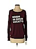 Project Social T Burgundy Sweatshirt Size S - photo 1