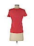 H&M 100% Linen Red Short Sleeve T-Shirt Size XS - photo 2