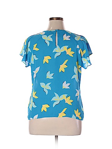 Worthington Short Sleeve Blouse (view 2)