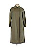Burberry 100% Cotton Green Trenchcoat Size S - photo 1