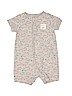 Carter's 100% Cotton Gray Short Sleeve Outfit 3-6 MO / 6 MO - photo 1