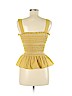 Urban Outfitters 100% Cotton Yellow Sleeveless Blouse Size M - photo 2