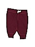 Carter's Burgundy Sweatpants 0-3 MO / 3 MO - photo 1