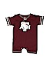 Colosseum Athletics 100% Polyester Burgundy Short Sleeve Outfit Size 3-6 mo - photo 1