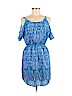City Triangles 100% Polyester Blue Casual Dress Size M - photo 1