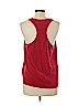 Tibi 100% Silk Red Sleeveless Silk Top Size 10 - photo 2