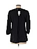 Magaschoni 100% Polyester Black 3/4 Sleeve Blouse Size 6 - photo 2