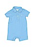 Ralph Lauren 100% Cotton Blue Short Sleeve Outfit 3-6 MO / 6 MO - photo 1
