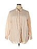J.jill 100% Linen Pink Long Sleeve Button-Down Shirt Size 3X - photo 1
