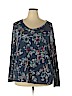 SONOMA life + style Blue Long Sleeve T-Shirt Size 3X - photo 1