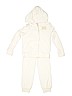 Juicy Couture 100% Polyester Ivory Fleece Jacket Size 7 - photo 1