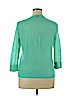 Talbots 100% Cotton Green Cardigan Size XL - photo 2