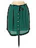 Ann Taylor LOFT 100% Polyester Green Casual Skirt Size M (petite) - photo 1