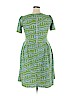Lularoe 100% Polyester Green Casual Dress Size 2X - photo 2