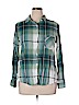 Mudd Green Long Sleeve Button-Down Shirt Size XL - photo 1