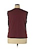 Madewell 100% Cotton Burgundy Sleeveless Top Size 3X - photo 2